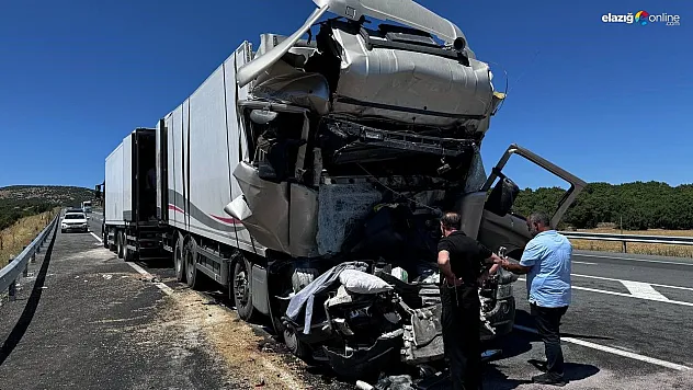 Bingöl'de trafik kazası: 1 ölü