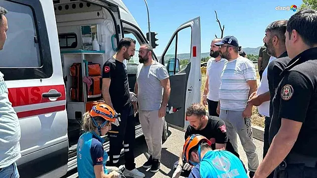 Bingöl'de trafik kazası: 2 yaralı