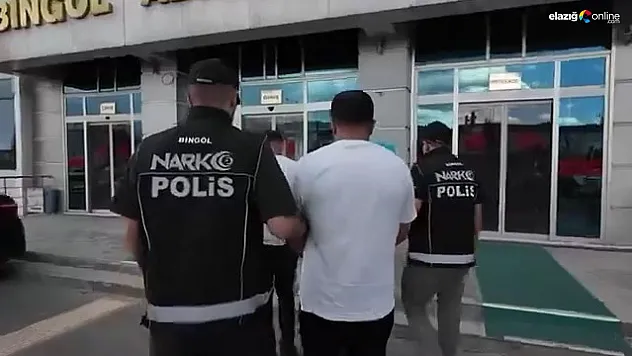 Bingöl'de uyuşturucu operasyonunda 2 tutuklama