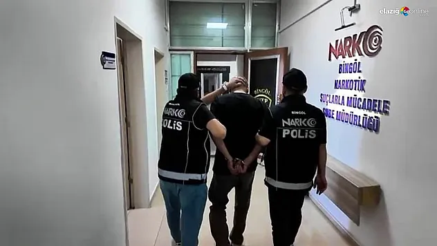 Bingöl'de uyuşturucu operasyonu: 2 gözaltı