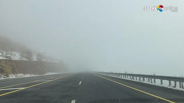 Bingöl -Elazığ karayoluna dikkat!