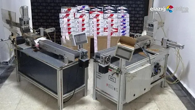 Bodrum kat, sigara dolum tesisi çıktı