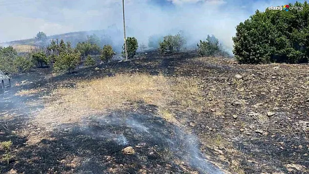 Cam kırığı yangına neden oldu