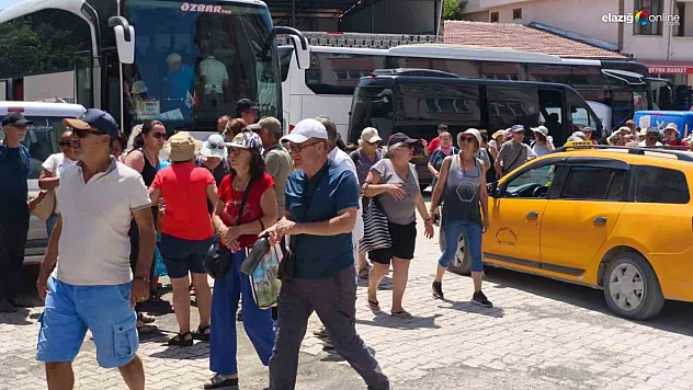 Çemişgezek ilçesi yerli turistlerin gözdesi oldu