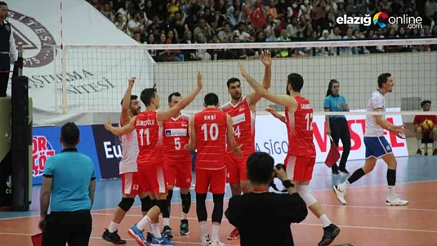 Filenin Efeleri Slovakya'yı 3-0 mağlup etti