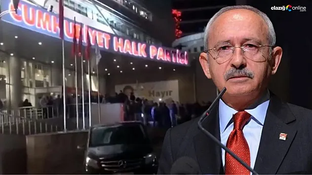 CHP Genel Merkezi önünde 'Kemal istifa' sesleri