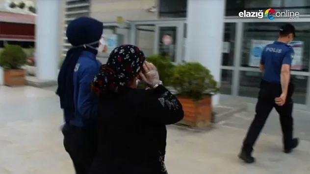 Çocuğunu kullanarak hırsızlık yapan kadın yakalandı