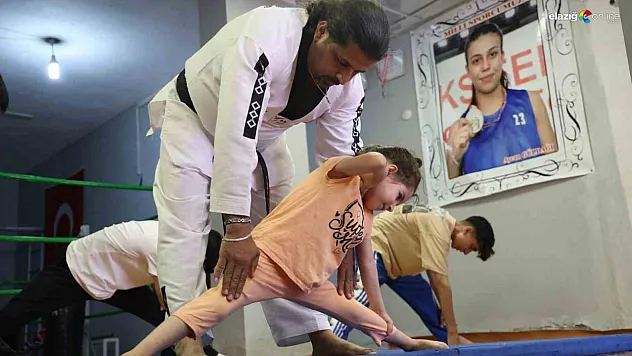 Keban'da dövüş sanatları ile kötü alışkanlıklara son!