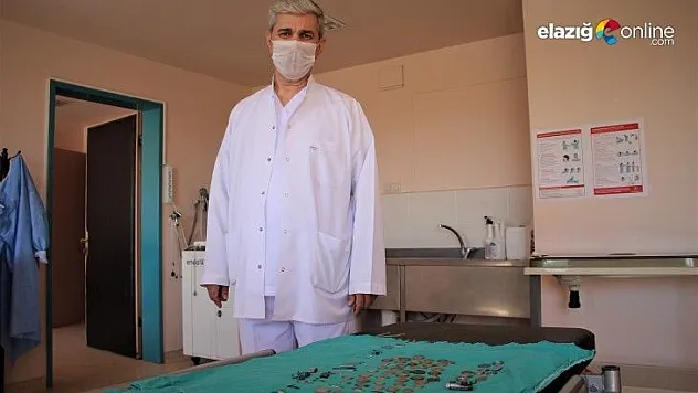 Çocukların midesinden çıkan onlarca yabancı cisim şaşırttı