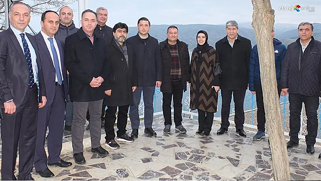 CTE Genel Müdürü hemşehrimiz Enis Yavuz Yıldırım'dan Keban'a ziyaret!