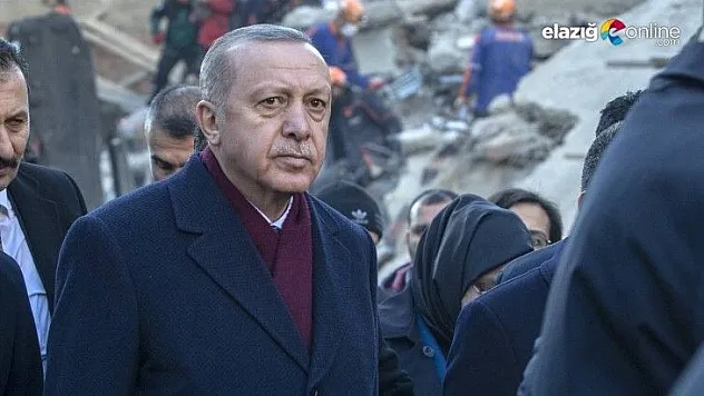 Cumhurbaşkanı Erdoğan'dan Elazığ paylaşımı