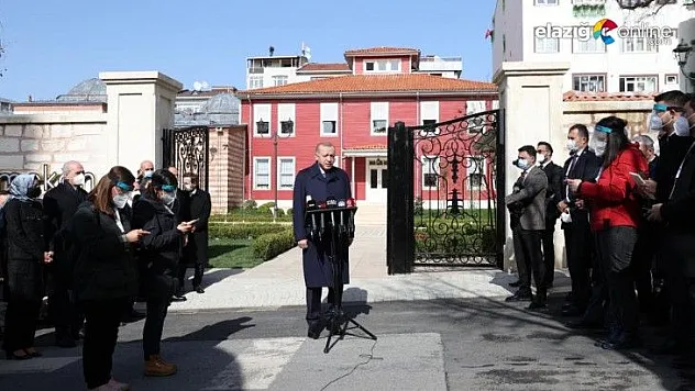 Cumhurbaşkanı Erdoğan'dan 'kısıtlamalar esneyecek mi?' sorusuna yanıt