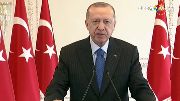 Cumhurbaşkanı Erdoğan'dan tarihi törende 'Cumhur İttifakı' mesajı