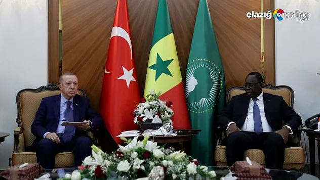 Cumhurbaşkanı Erdoğan, Senegal Cumhurbaşkanı Sall ile görüştü