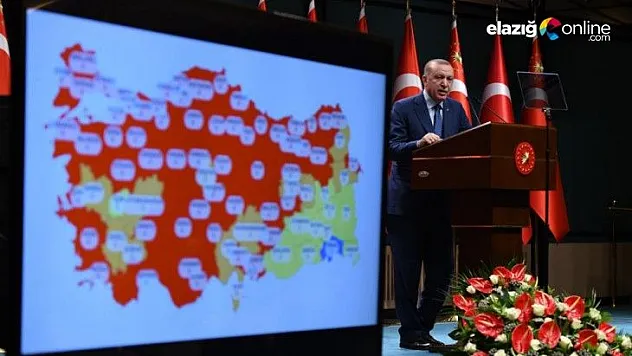 Cumhurbaşkanı Erdoğan, yeni kısıtlamaları açıkladı