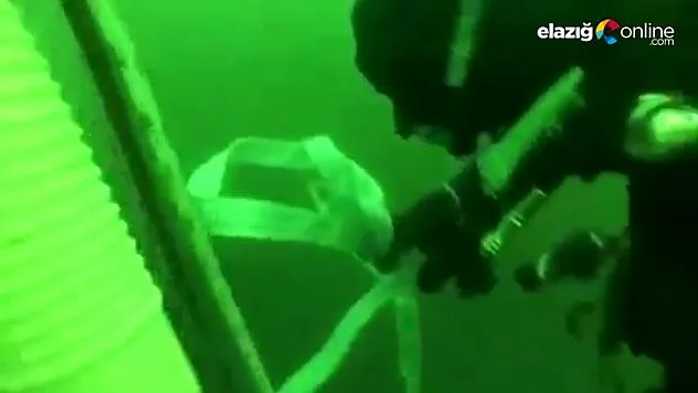 Dalgıçlar baraj gölüne daldı, tekerlekten halata kadar birçok atık çıkardı