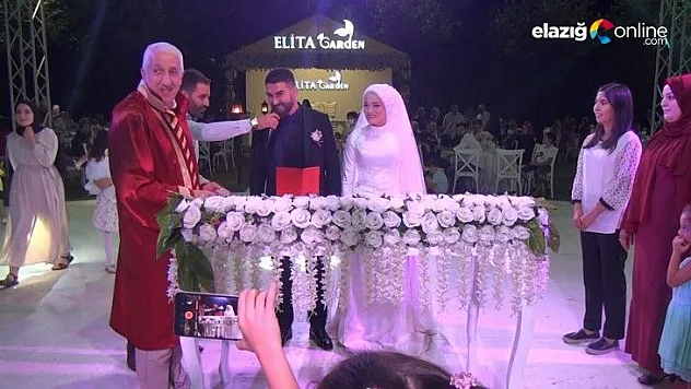 Elazığ'da ilginç nikah!