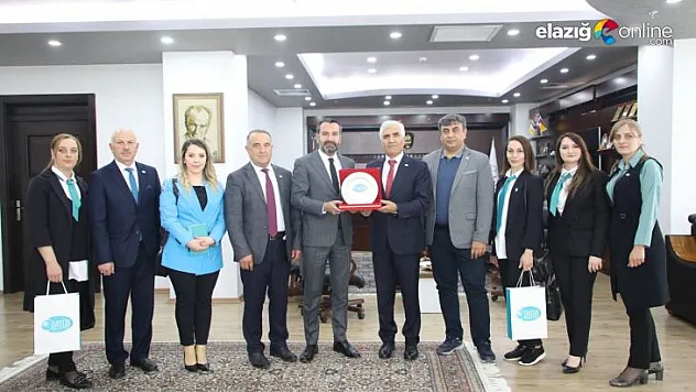 DATÜB heyetinden Başkan Şerifoğulları'na ziyaret