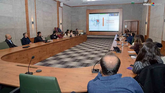 DBB personeline psikolojik ilk yardım eğitimi verildi