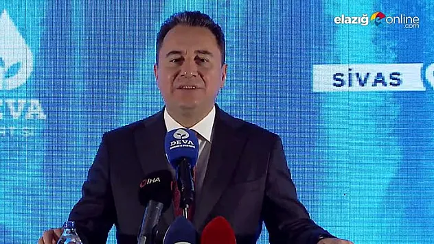 Deva Partisi Başkanı Ali Babacan'dan ittifak sinyali