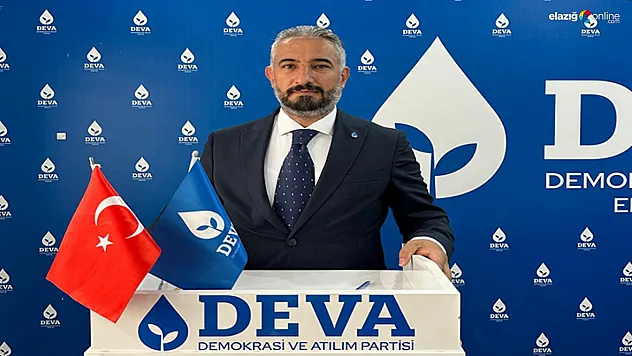 DEVA Partisi Elazığ İl Başkanı Biçer'den Basın Bayramı Kutlaması!