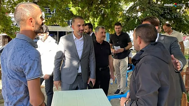 Deva Partisi Elazığ İl Teşkilatından Sarıcan Beldesine ziyaret