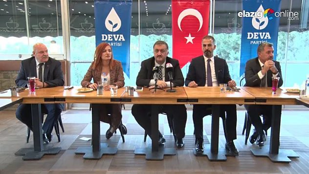 Deva Partisi Genel Başkan Yardımcısı Hasan Karal, Elazığ'a Geldi