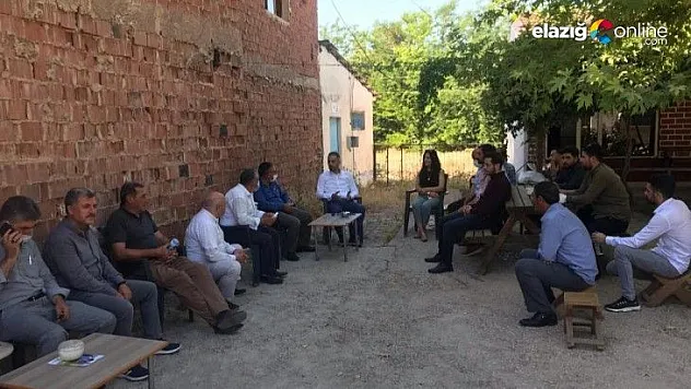 Deva Partisi Mollakendi'de vatandaşla buluştu