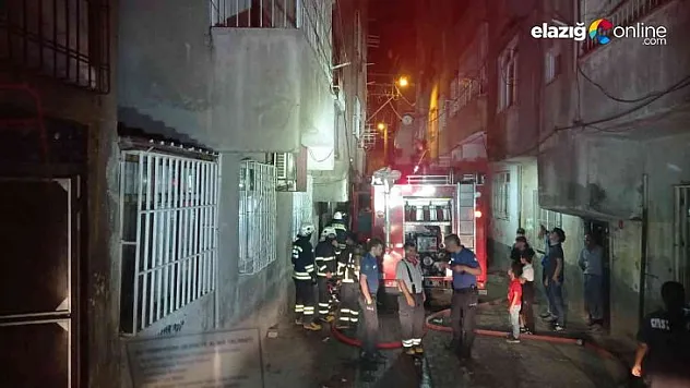 Diyarbakır'da ev yangını