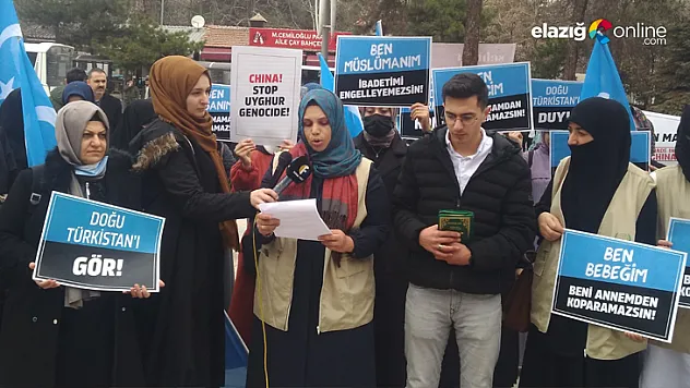 'Doğu Türkistanlı kadınlara ses verin'