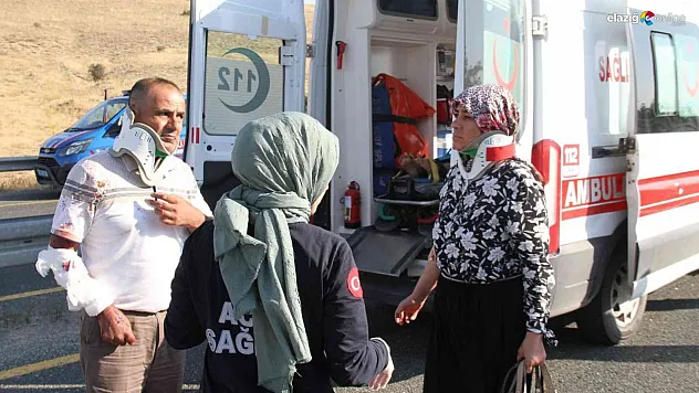 Düğün dönüşü feci kaza! Minibüs bariyerlere çarparak yan yattı