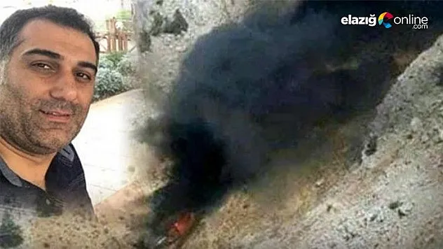 Düşen uçağın pilotunun Elazığlı olduğu öğrenildi