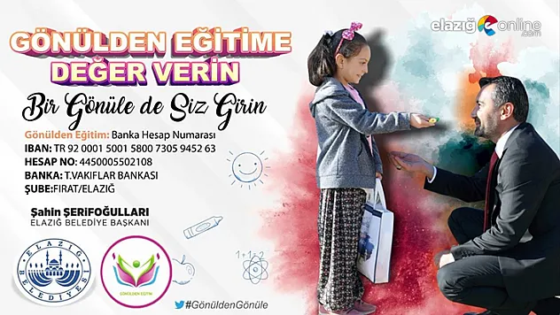 Eğitime desteğin fitilini Başkan Şerifoğulları ateşledi