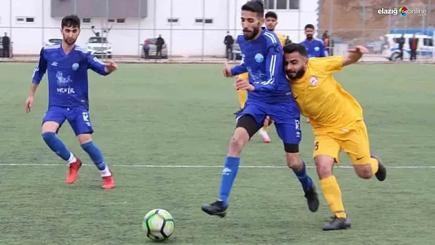 Elazığ 1. Amatör Kümede rövanş maçları programı açıklandı