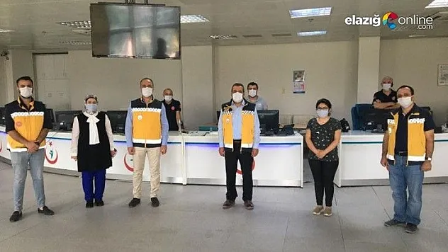 Elazığ 112 Acil Komuta Merkezi, yeni telsiz sistemine geçti