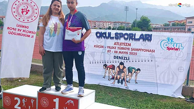 Elazığlı Sporcular, Okullararası Atletizm Türkiye Şampiyonasında Ödüllerle Döndü!