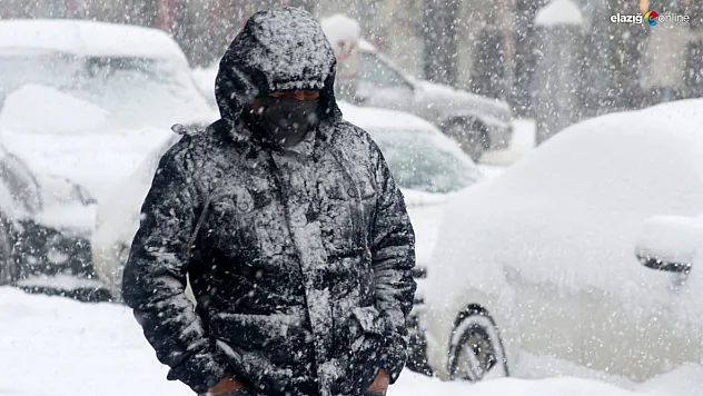 Elazığ'a Kış Geri Dönüyor! Kar Yağışı ve Tipiye Karşı Tedbirli Olun!