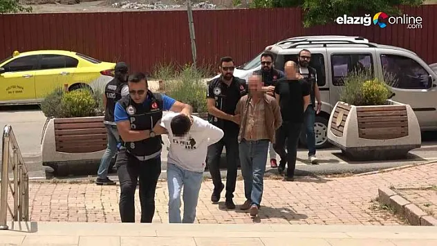 Elazığ'da uyuşturucu tacirlerine operasyon: 3 gözaltı