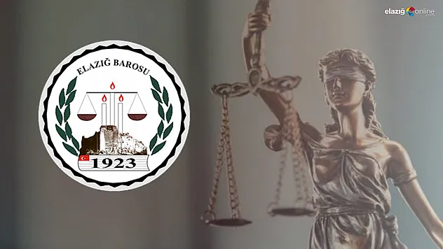 Elazığ Barosundan suç haberleri ve ceza algısı üzerine açıklama