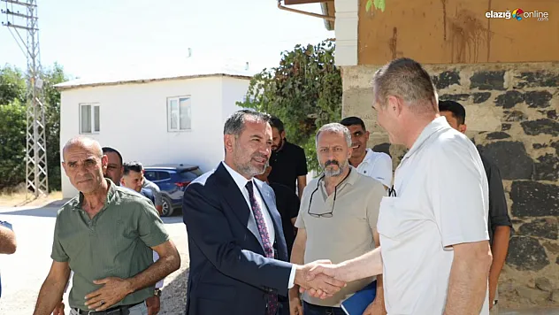 Şahinkaya Mahallesi'nde Hizmet Atağı: Elazığ Belediye Başkanı Sahada!