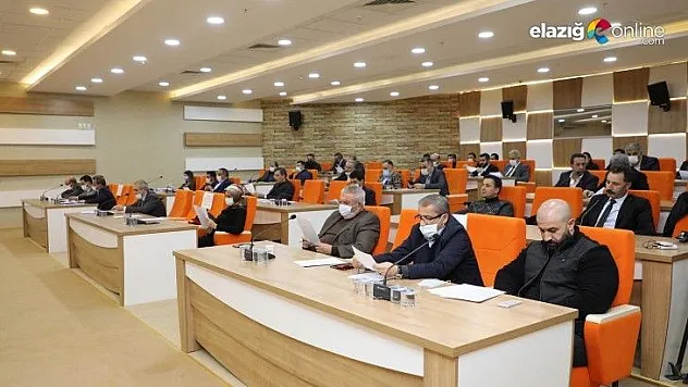 Elazığ Belediye Meclisi Ocak ayı toplantıları sürüyor