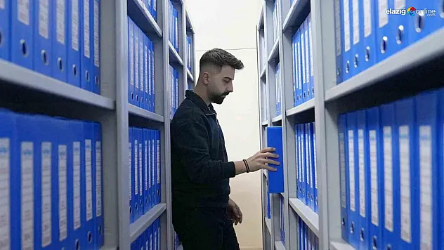 Elazığ'da milyonlarca belgeye saniyeler içinde erişim başladı!