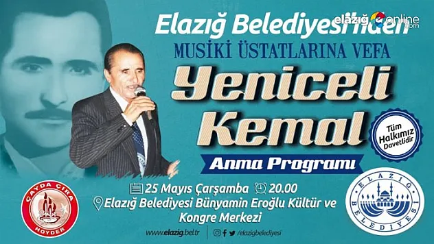 Elazığ Belediyesi'nden musiki üstatlarına vefa