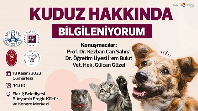 Elazığ'da 'kuduz' semineri