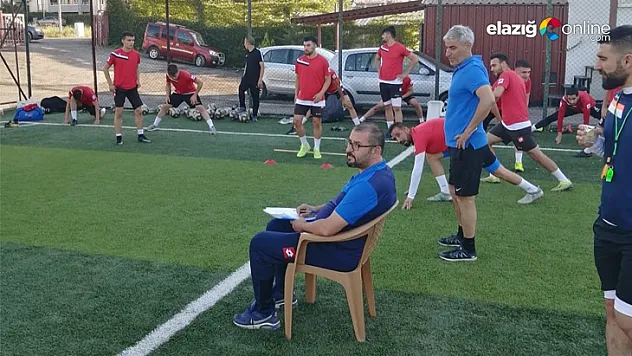 Elazığ Belediyesporlu oyuncular, dayanıklılık testine girdi