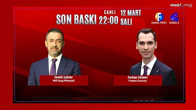 Elazığ bu programı bekliyor!