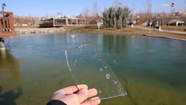 Elazığ resmen buz kesti