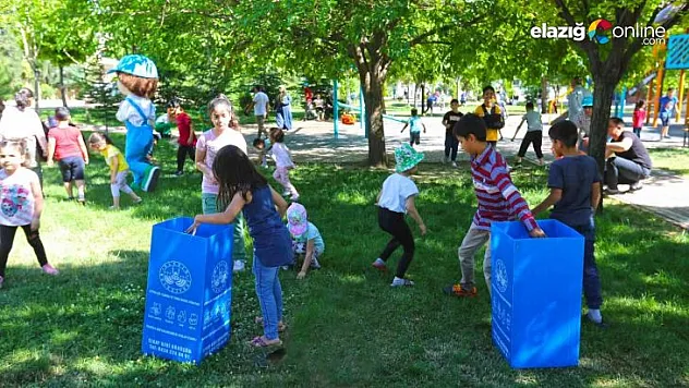 Elazığlı çocuklardan Çevre Koruma Haftası etkinliği