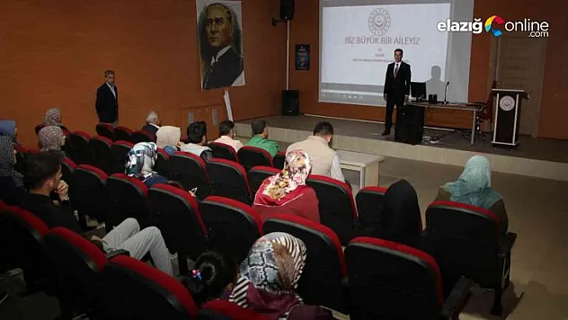 Elazığ Sosyal Hizmetlerden 'Değerler Eğitimi'