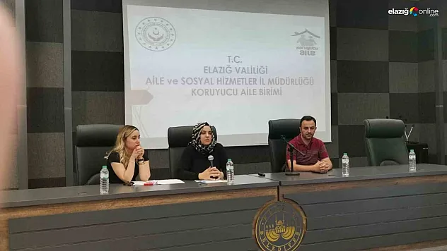 Elazığ'da 'Bir yetime aile olma' paneli